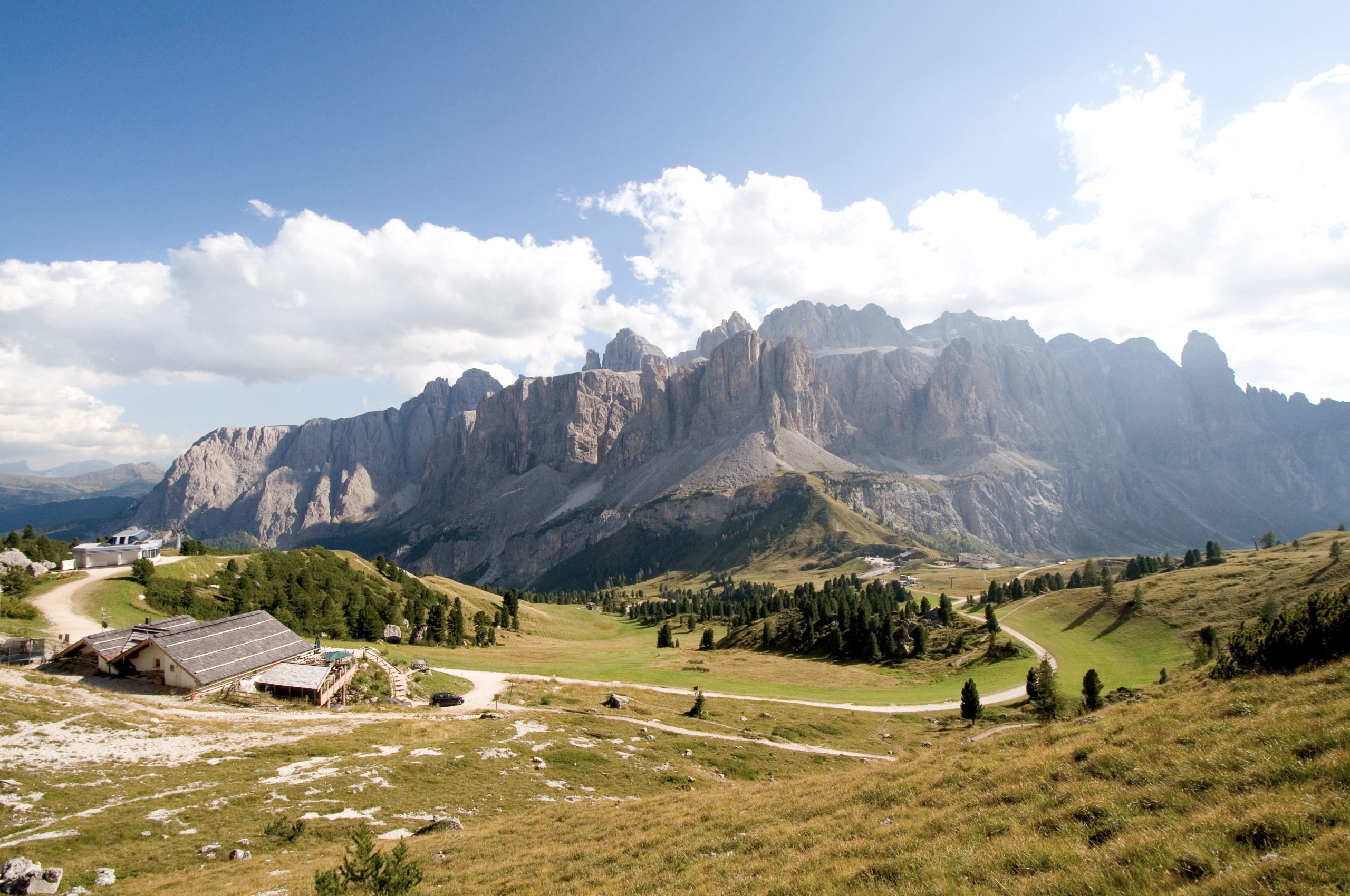Grödner Joch und Sellagruppe - Dolomiten - Alpen